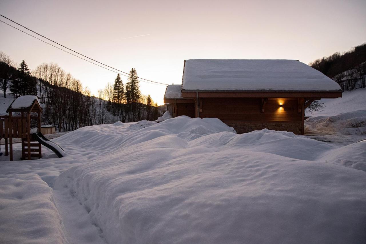 Tout Neuf - Chalet Pebie 8 A 10 Pers Avec Sauna La Bresse Exteriér fotografie